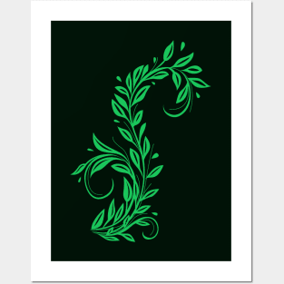 Leaf Design Posters and Art